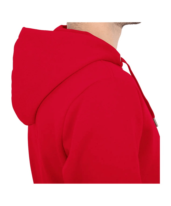 JAKO Organic Kapuzenjacke Rot F100