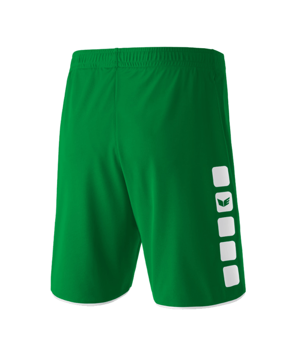 Erima 5-Cubes Short Kids Grün Weiss - gruen