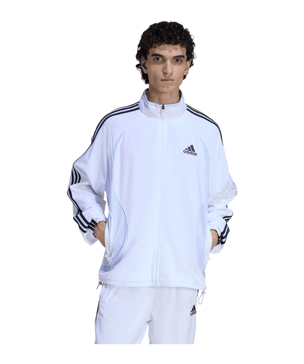 adidas Originals Teamgeist Jacke Weiß - weiss