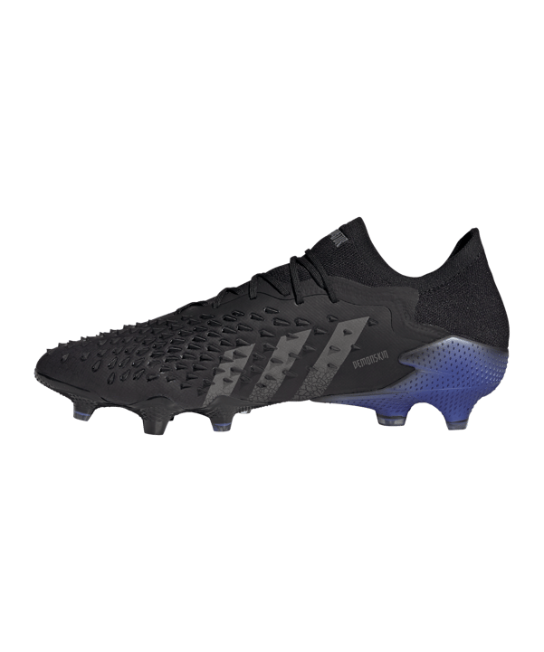 adidas Predator FREAK.1 L FG Escapelight Schwarz Blau - schwarz