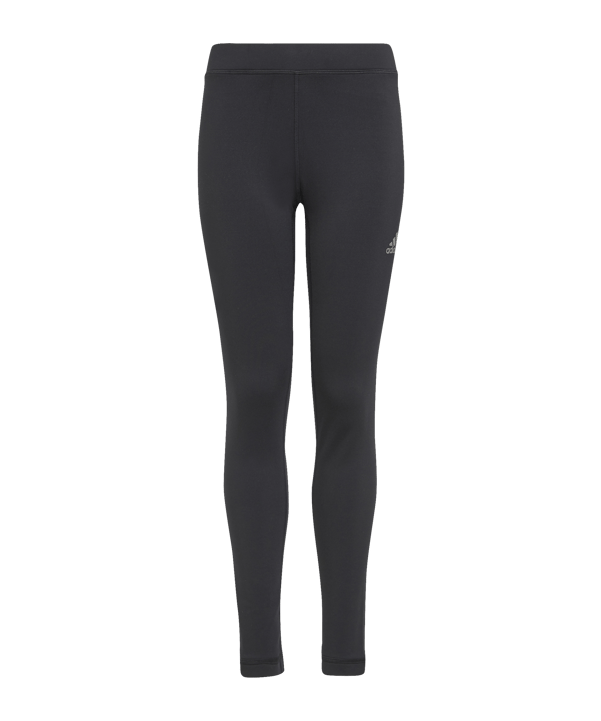 adidas Warming Tight Kids Schwarz - schwarz