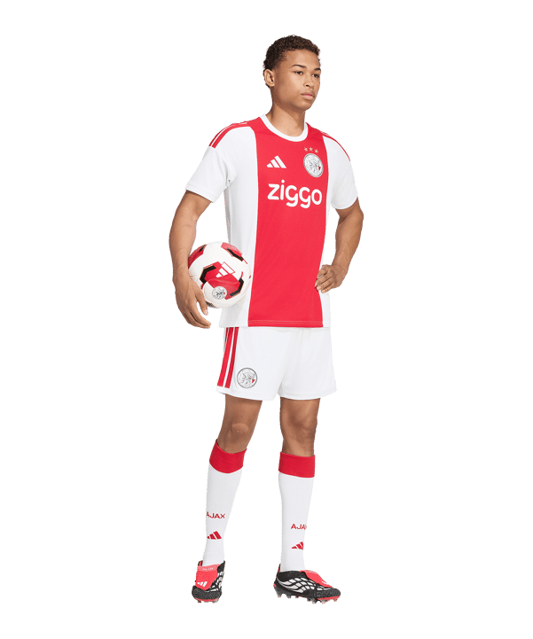 adidas Ajax Amsterdam Short Home 2026/2027 Weiß - weiss