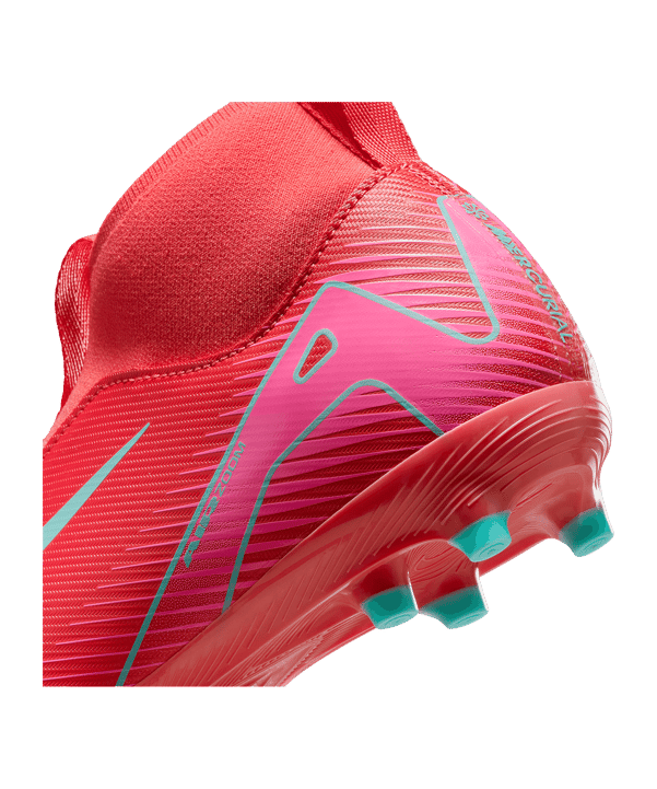 Nike Jr Air Zoom Mercurial Superfly X Academy MG Mad Energy Kids Rot F800 - rot