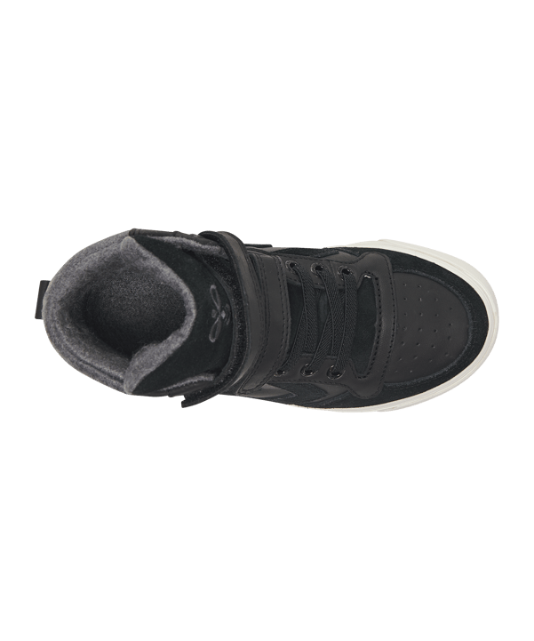 Hummel Stadil Winter High Sneaker Kids Schwarz F2001 - schwarz