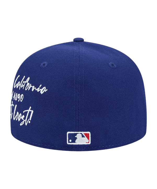 New Era MLB New York Mets Team Verbiage 59Fifty Cap Blau - blau