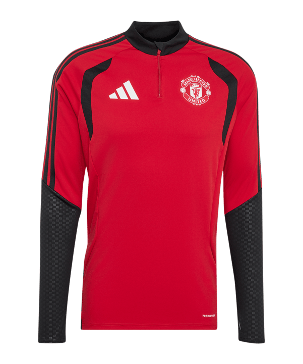 adidas Manchester United Tiro Sweatshirt Rot - rot