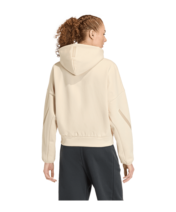 adidas Z.N.E Kapuzenjacke Damen Weiß - weiss