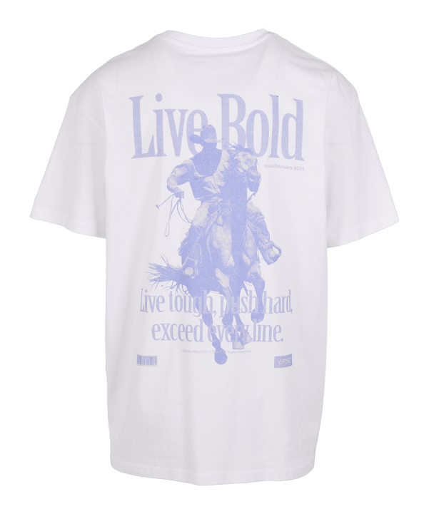 Mister Tee Live Bold O T-Shirt Weiß - weiss