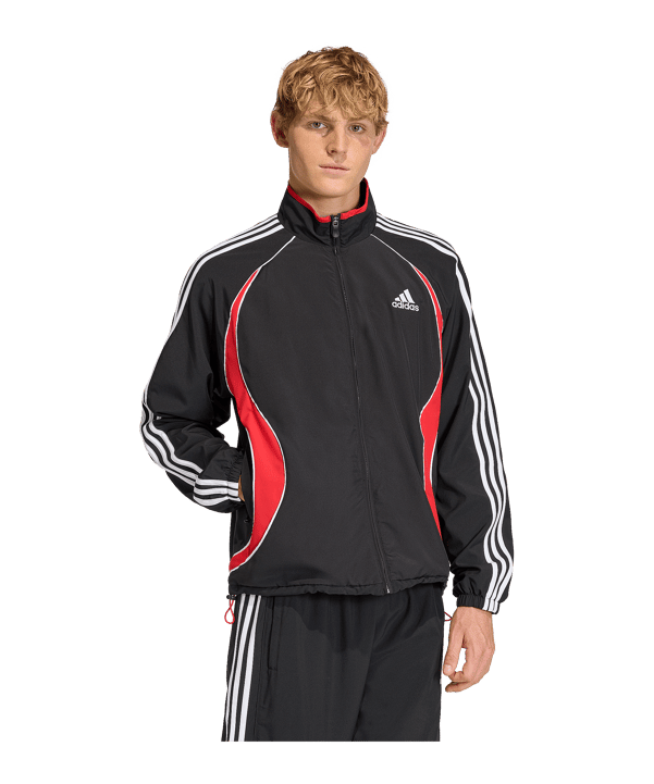 adidas Originals Teamgeist Jacke Schwarz - schwarz