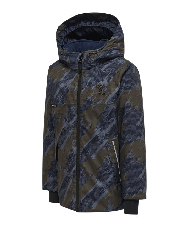 Hummel Logan Tex Jacke Kids Grün F6086 - gruen