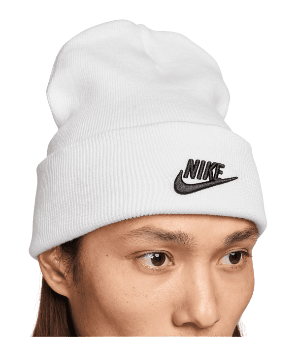 Nike Peak Beanie Weiss F100 - weiss