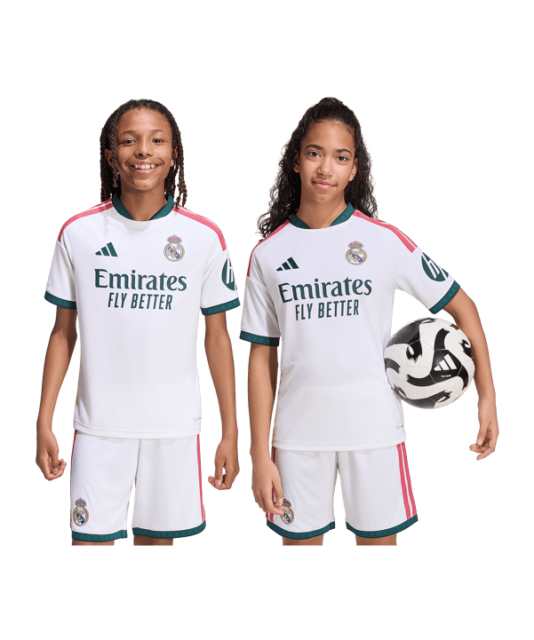 adidas Real Madrid Maillot Home 2026/2027 Enfants Blanc - blanc
