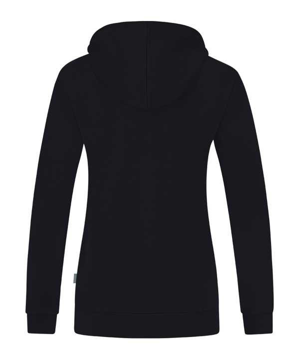 JAKO Organic Kapuzenjacke Damen Schwarz F800 - schwarz