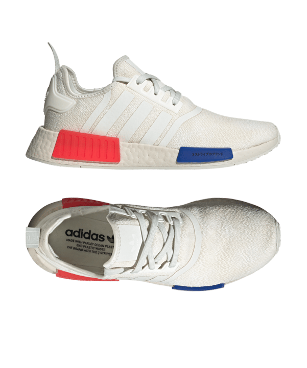 adidas Originals NMD_R1 Weiss Rot - weiss