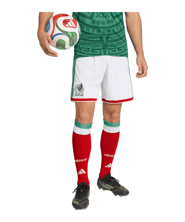 adidas Messico Pantaloncini Home CM 2026 Bianco - bianco