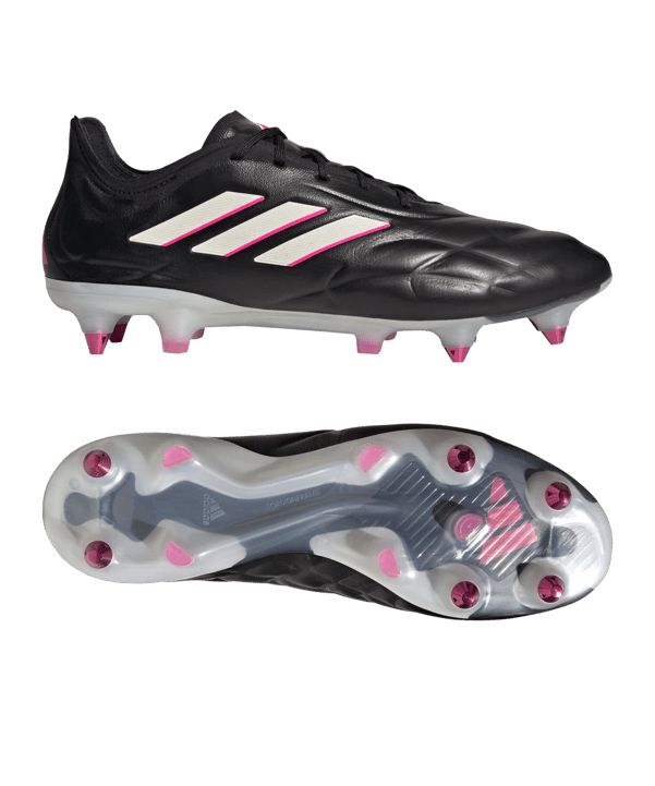adidas COPA Pure.1 SG Own Your Football Schwarz Weiss Pink - schwarz