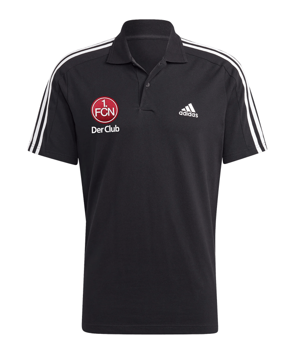 adidas 1.FC Nürnberg Poloshirt Schwarz - schwarz
