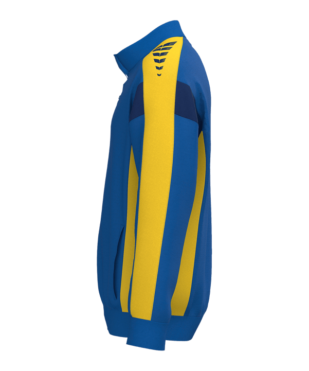 Erima Celebrate 125 Trainingsjacke Kids Blau Fnewroyalgelb - blau