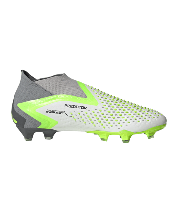 adidas Predator Accuracy+ FG Crazyrush Weiss Schwarz Gelb - weiss