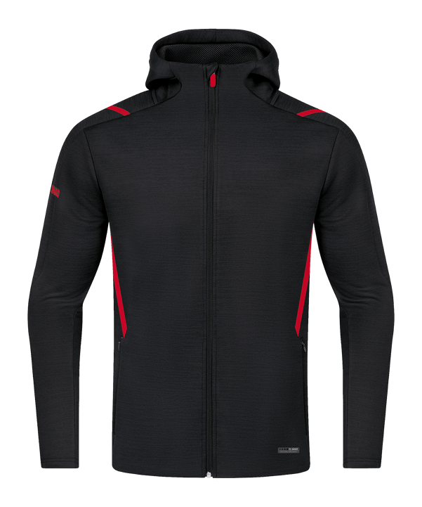 JAKO Jas met capuchon Zwart K502 - zwart