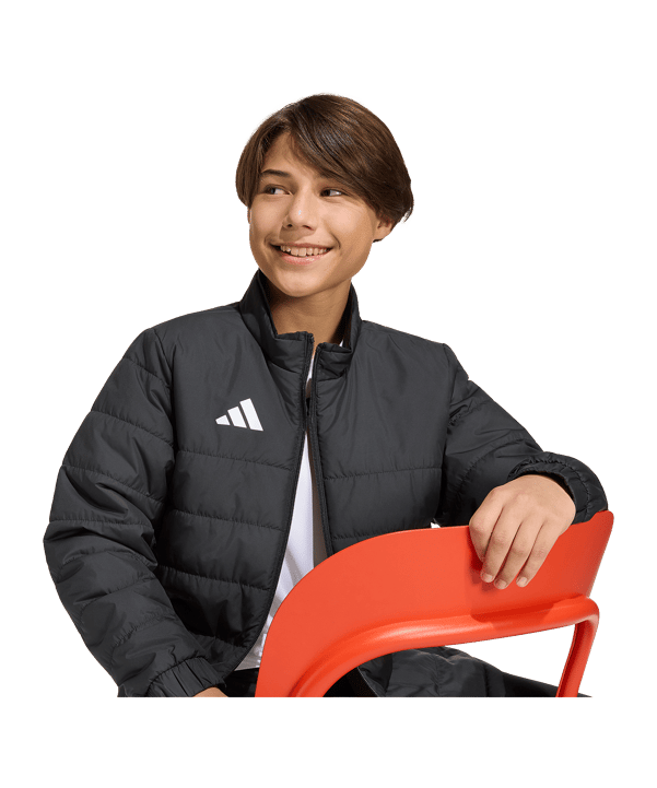 adidas Entrada 26 Winterjacke Kids Schwarz - schwarz