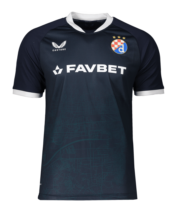Castore Dinamo Zagreb Maillot 3rd 2025/2026 Bleu - bleu