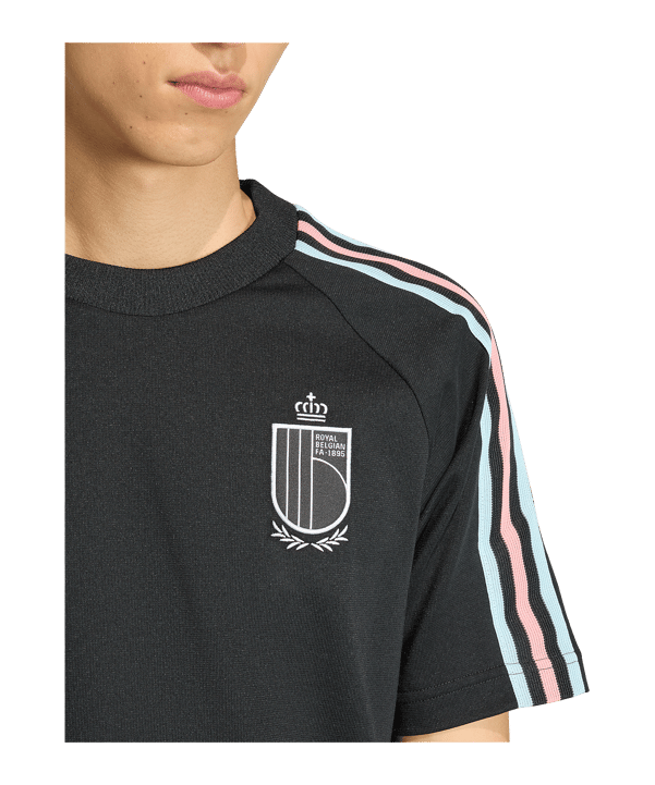 adidas KBVB Belgien Originals T-Shirt Schwarz - schwarz