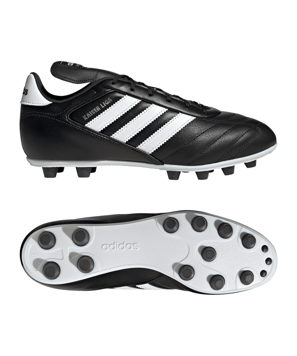 adidas Kaiser Liga 2 FG Schwarz - schwarz