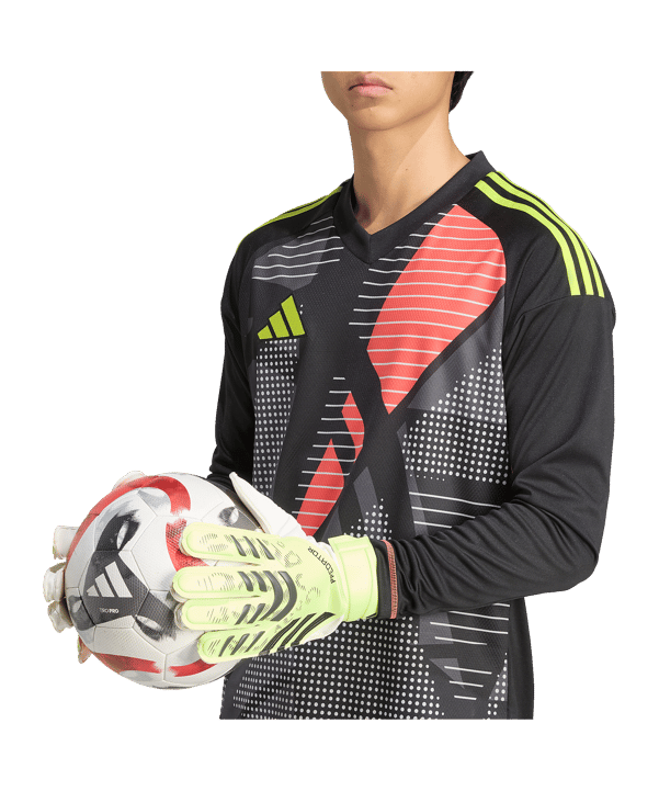 adidas Predator Training Torwarthandschuhe Radiant Blaze Grün - gruen