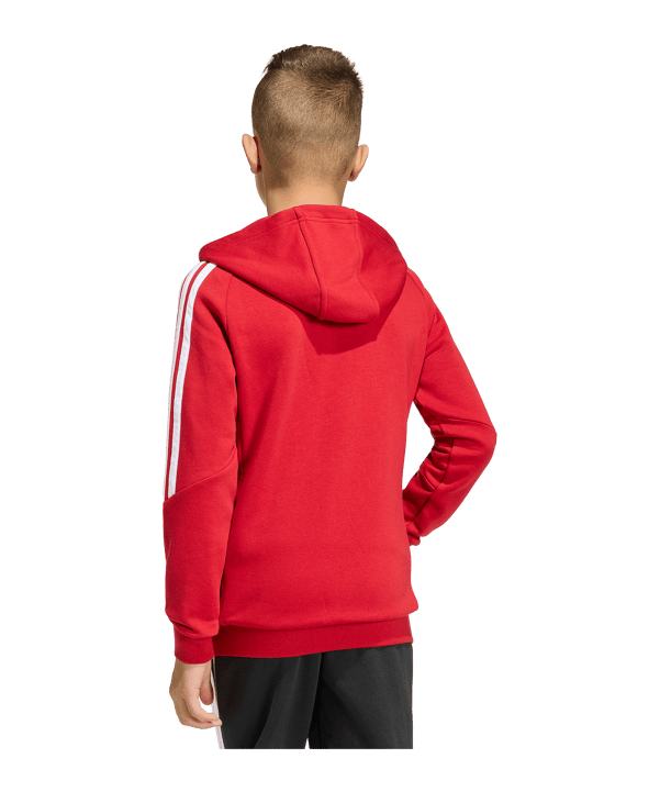 adidas Tiro 26 League Kapuzenjacke Kids Rot - rot