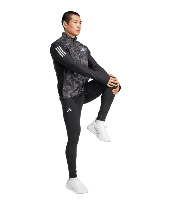 adidas Own The Run Spray Dye Veste Grigio - grigio