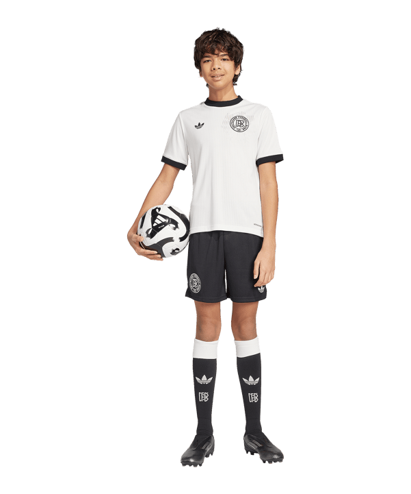 adidas Deutschland 125th Anniversary Trikot Kids Weiß - weiss