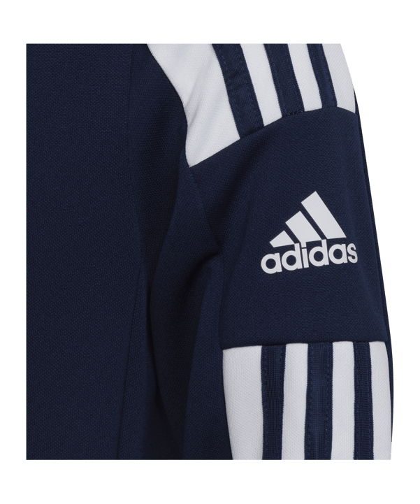 adidas Squadra 21 HalfZip Sweatshirt Kids Blau - blau