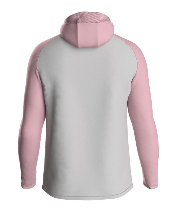 JAKO Icon Kapuzenjacke Kids Grau Pink F851 - grau