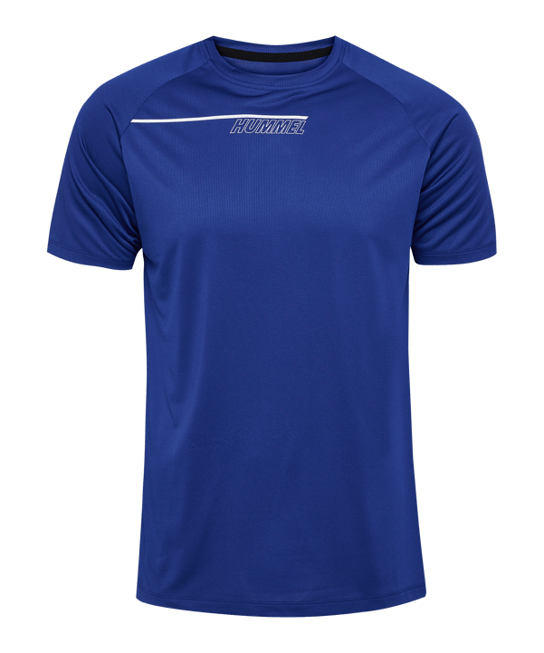 Hummel T-Shirt Blau F8558 - blau