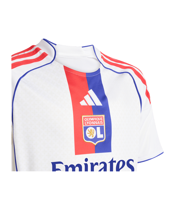 adidas Olympique Lyon Trikot Home 2025/2026 Kids Weiß - weiss