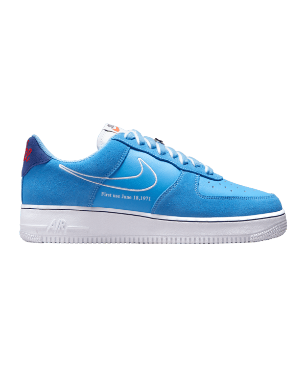 Nike Air Force 1 Blau Weiss F400 - blau