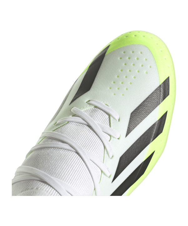 adidas X Crazyfast.3 FG Crazyrush Weiss Schwarz Gelb - weiss