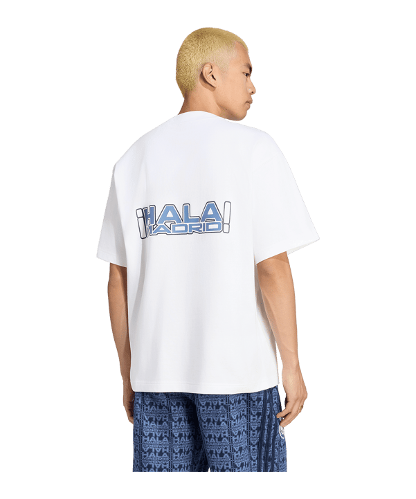 adidas Real Madrid LFSTLR T-shirt Bianco - bianco