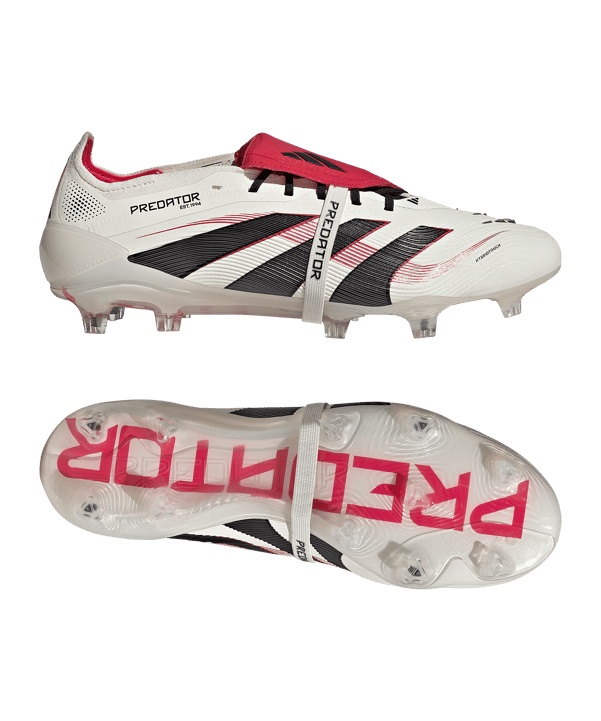 adidas Predator Elite FT FG Champagne Weiss Schwarz - weiss