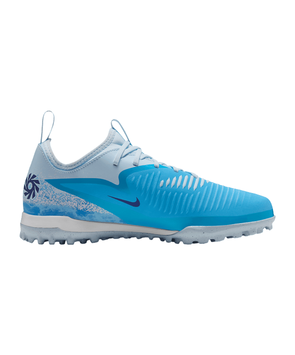 Nike Phantom 6 Low Academy TF Haaland Kids Blau F401 - blau