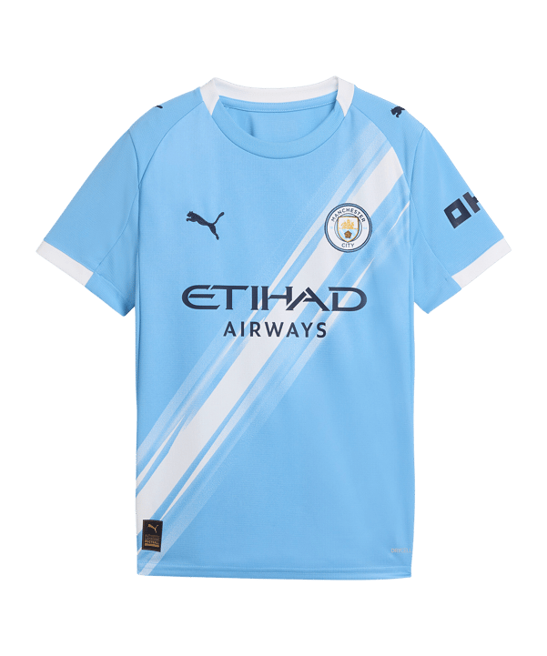 PUMA Manchester City Trikot Home 2025/2026 Kids Blau F01 - blau
