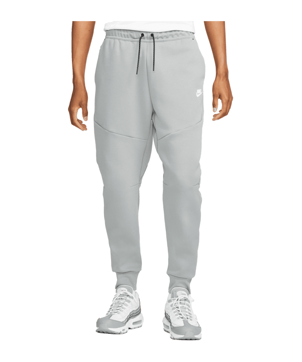 Nike Tech Fleece Jogginghose Grau Weiss F073 - grau