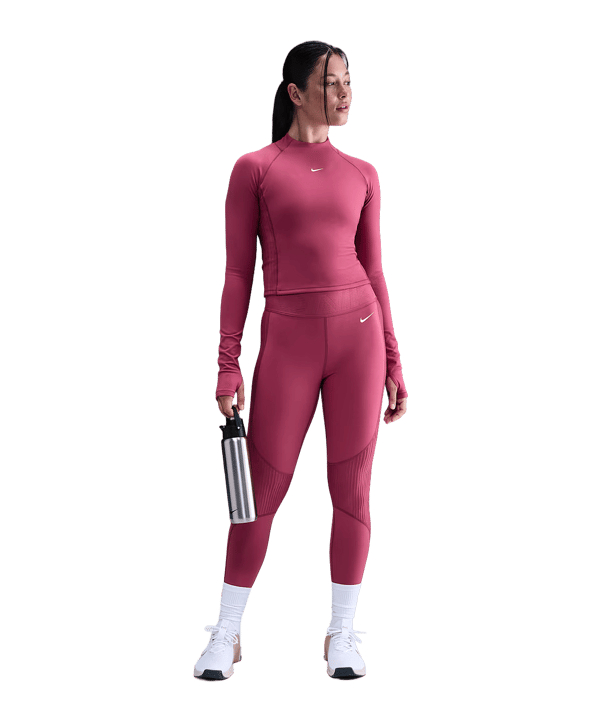 Nike Warm Sculpt High Rise Leggings Femmes Rose C634 - rose