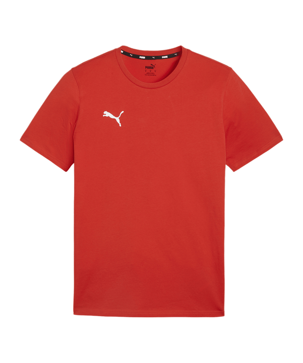 PUMA teamGOAL Casuals T-Shirt Rot F01 - rot