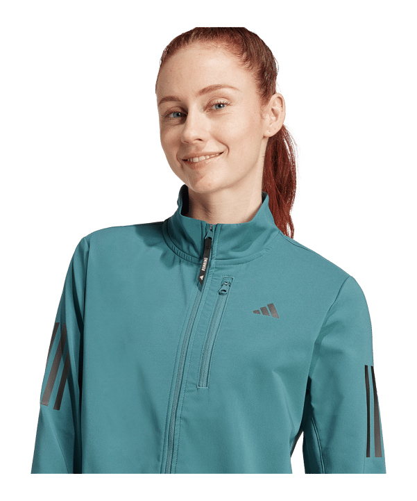 adidas Own The Run Winterized Jacket Jacke Damen Grün - verde