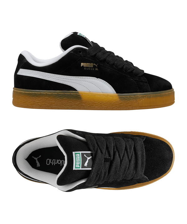 PUMA Suede XL Dark Risk Sneaker Schwarz F01 - schwarz