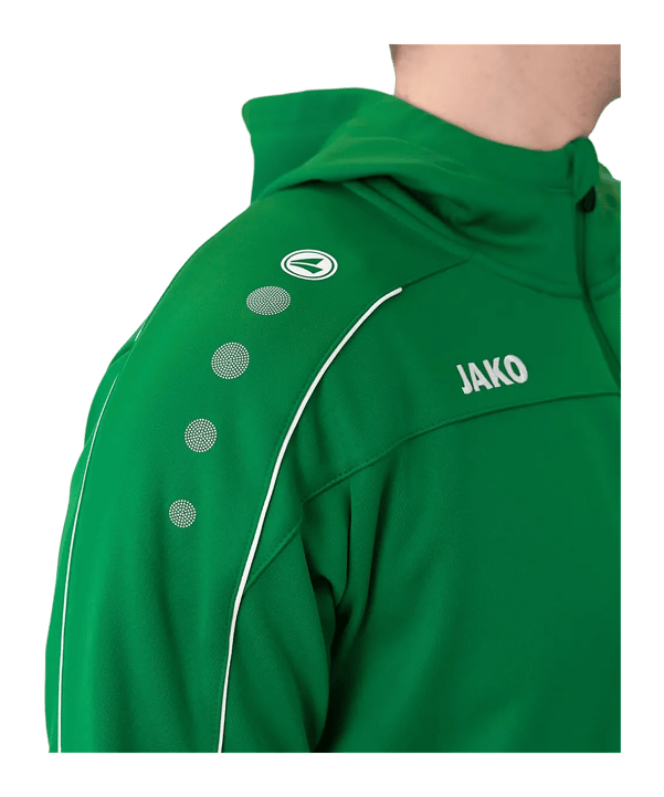 JAKO Classico Giacca con cappuccio Verde C06 - verde