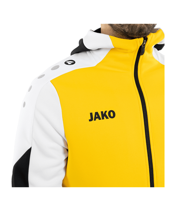JAKO Dynamic Kapuzenjacke Gelb F305 - gelb