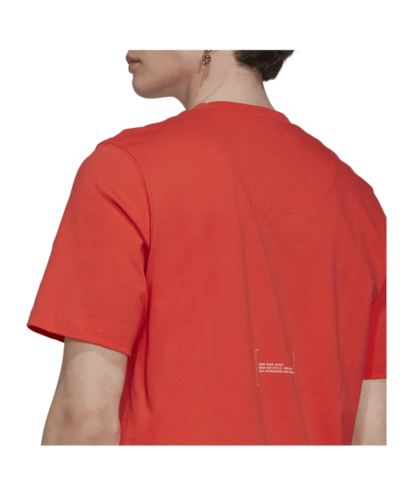 adidas New T-Shirt Rot - rot